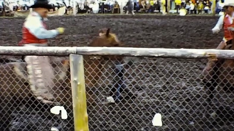 0105 Rodeo Bareback Cypress Hills Canada Two