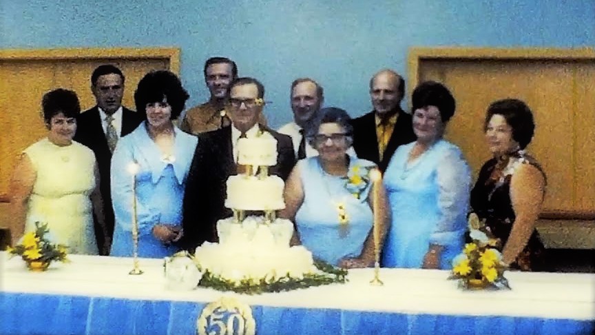 0163 Cherry and Ralph Olson 50th Anniversary One